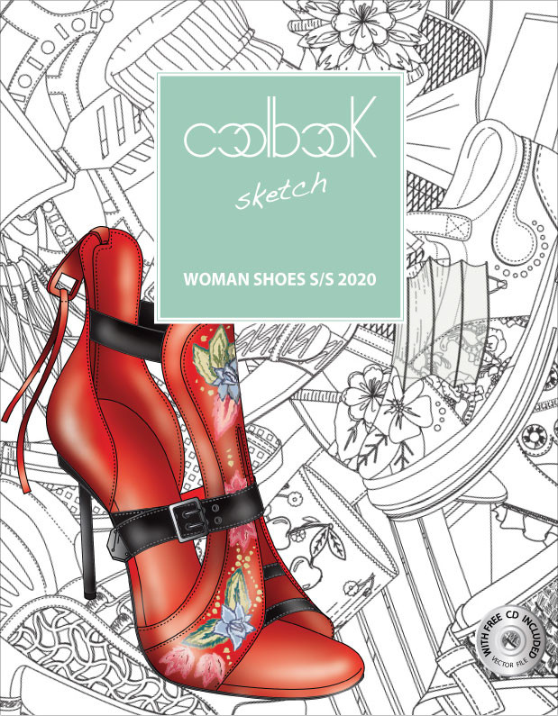Cool Book Sketch Trend Book Woman Shoes S/S 2020